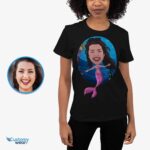 T-shirt personnalisé « Mermaid Oceanid » – Transformez votre photo en t-shirt personnalisé « Sea-Maid » T-shirts pour femmes www.customywear.com 9