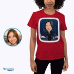 Personlig T-shirt för pilotporträtt – Förvandla ditt foto till anpassad flygtröja T-shirts för kvinnor www.customywear.com 8