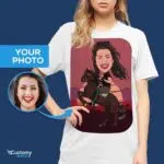 Custom Horse Riding T-Shirt – Personalized Photo Tee for Equestrians T-shirts for Women www.customywear.com 6