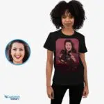 Custom Horse Riding T-Shirt – Personalized Photo Tee for Equestrians T-shirts for Women www.customywear.com 8
