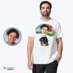 Isikupärastatud Mushroom Fantasy kohandatud T-särk – muutke oma fotot Mehed www.customywear.com 10