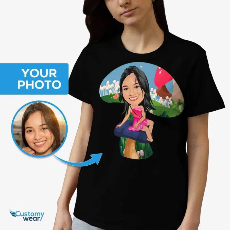 Camiseta personalizada de hongo | Camiseta personalizada de mamá de plantas Camisetas para mujer www.customywear.com 6