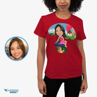 Personalized Mushroom Shirt | Custom Cute Plant Mom Tee T-shirts for Women www.customywear.com 2