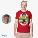 Személyre szabott gombapóló – Alakítsa fényképét hordható művé Férfiak www.customywear.com 8