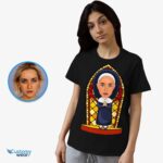 Přizpůsobené tričko Nun Uniform – přeměňte svou fotografii na tričko na míru Dámská trička www.customywear.com 7
