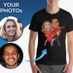 Personalizat Tango Cuplu De Dans T-Shirt | Foto Personalizate Tee