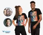 Personalized Hip Hop Dance Couple T-Shirt | Custom Photo Print Tee Dance www.customywear.com 11