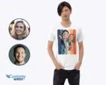 Personalized Hip Hop Dance Couple T-Shirt | Custom Photo Print Tee Dance www.customywear.com 9