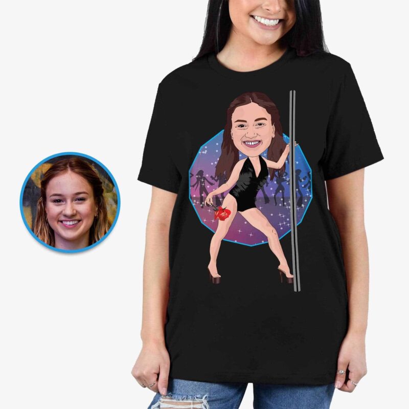 Personalized Pole Dance T-Shirt - vista 3