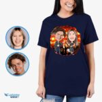 Singing Duo Custom T-Shirts | Personalized Music Couple Tees T-shirts for Couple www.customywear.com 10
