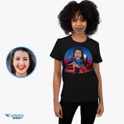 Personalized Supercar Tee | Custom Car Lover T-Shirt | Lamborghini Gifts for Her T-shirts for Women www.customywear.com 2