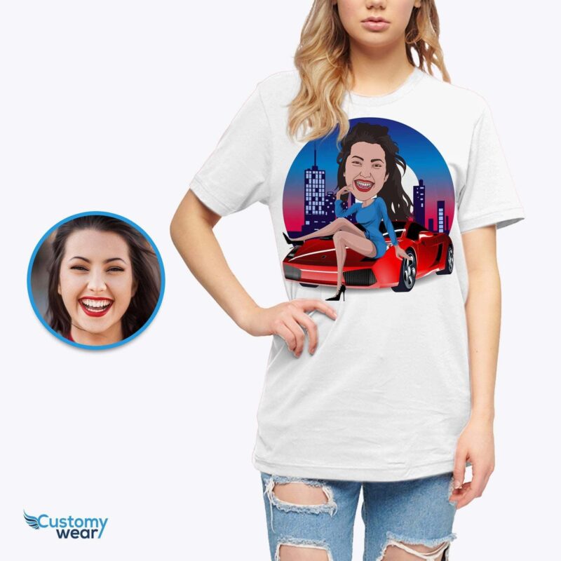 Personalized Supercar Tee - vue 4