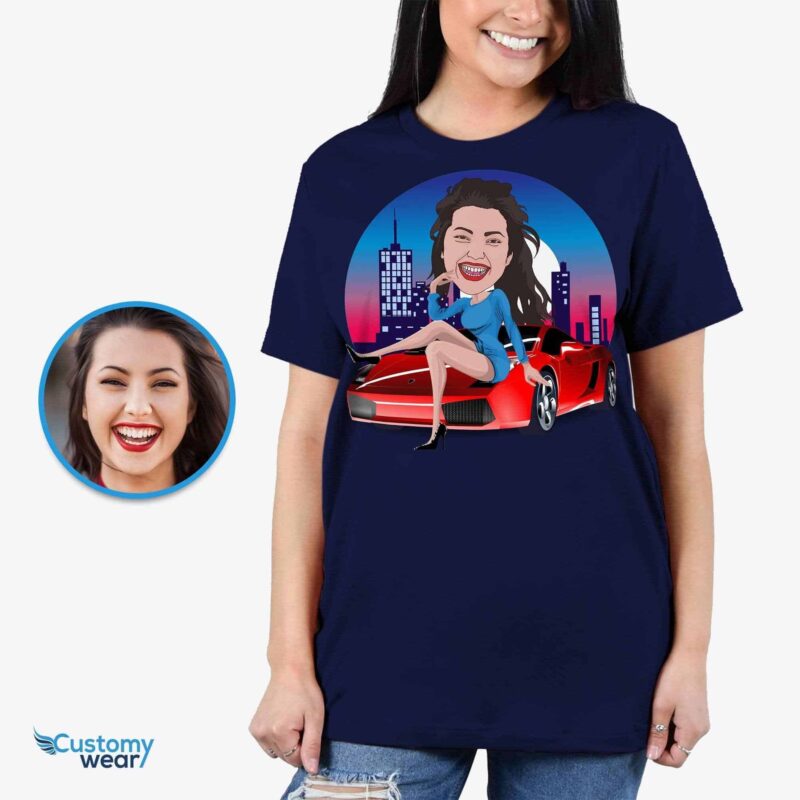Personalized Supercar Tee - vue 3