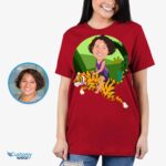 Camiseta personalizada com estampa de tigre – Explore a selva com uma camiseta personalizada | Presentes para criar tigres Camisetas para mulheres www.customywear.com 8