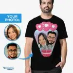 Personalized I Love You Balloon Shirt | Custom Valentine’s Day Gift T-shirts for Couple www.customywear.com 6