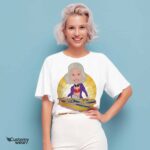 Egyedi DJ Sun póló nőknek | Személyre szabott zeneszerető póló Zene www.customywear.com 7