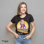 Egyedi DJ Sun póló nőknek | Személyre szabott zeneszerető póló Zene www.customywear.com 6