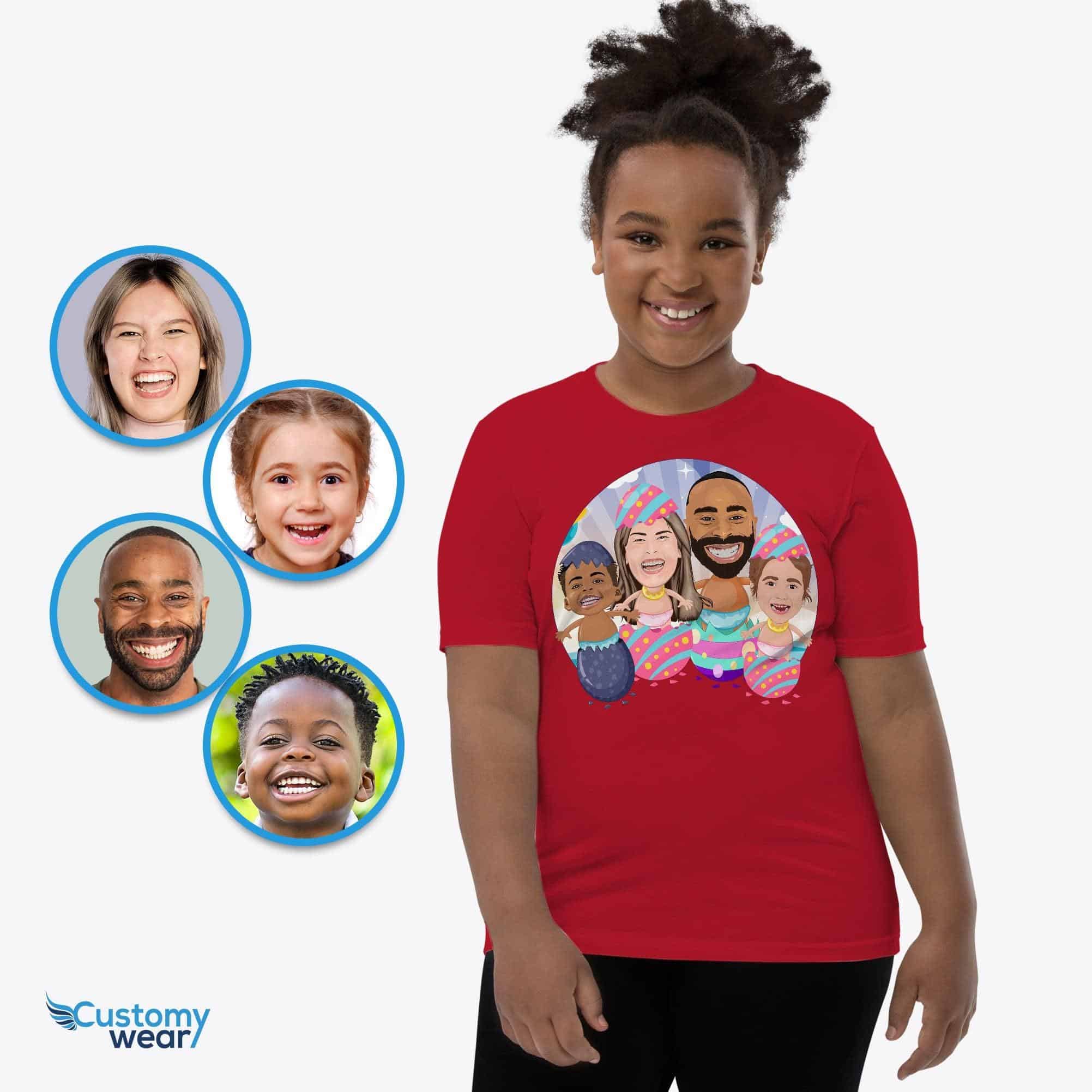 Personalized Easter Family Shirt Custom Big Sister and Little Sister Tee