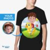 Custom Youth Chicken Ride Shirt | Personalized Gifts for Kids and Teenage Boys