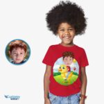 Egyedi ifjúsági csirkelovas ing | Személyre szabott ajándékok gyerekeknek és tizenéves fiúknak Fiú pólók www.customywear.com 8