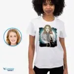 Personalized Zombie Grave T-Shirt for Women – Custom Halloween Gift Custom Gifts - Skeleton www.customywear.com 10