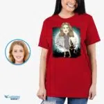 Personalized Zombie Grave T-Shirt for Women – Custom Halloween Gift Custom Gifts - Skeleton www.customywear.com 9