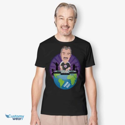 Dj globe T-shirt T-shirts For Men www.customywear.com 2