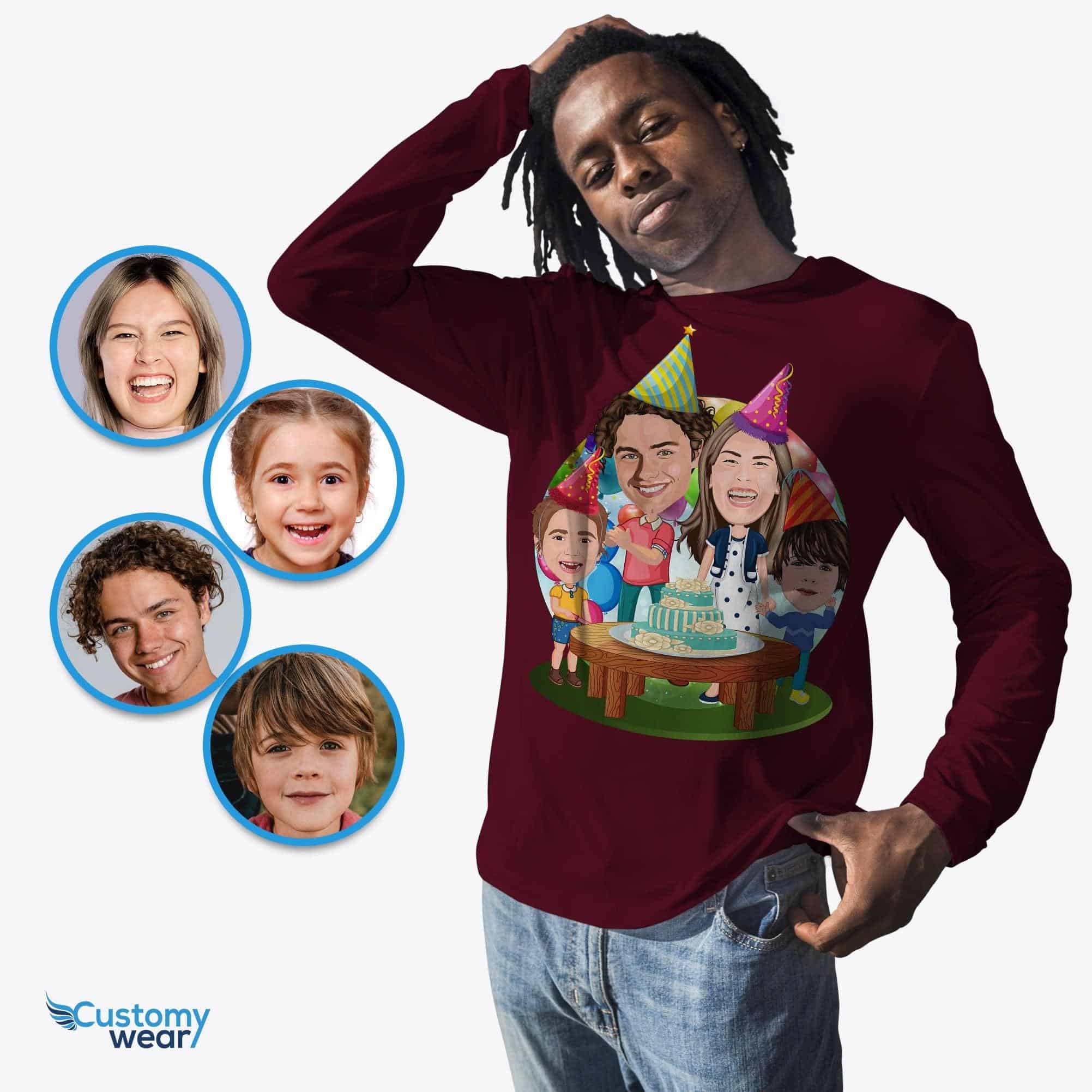 Camisetas de cumpleaños familiares best sale