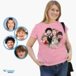 Chemises de mariage familiales personnalisées – Cadeau de mariage personnalisé Famille www.customywear.com 13