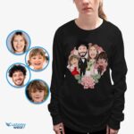 Chemises de mariage familiales personnalisées – Cadeau de mariage personnalisé Famille www.customywear.com 15