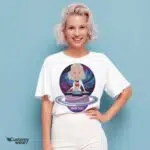 T-shirt DJ Space personnalisé pour femme – T-shirt musical personnalisé T-shirts pour femmes www.customywear.com 8
