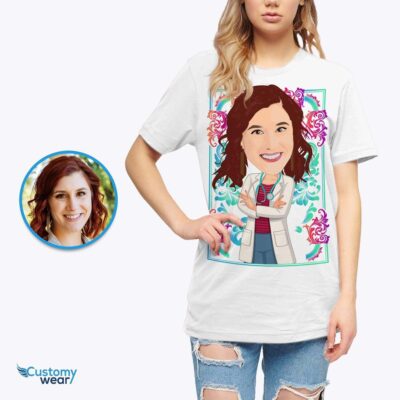 Custom Female Nurse Shirt – Personalized Nursing Healthcare Tee T-shirts for Women www.customywear.com 2