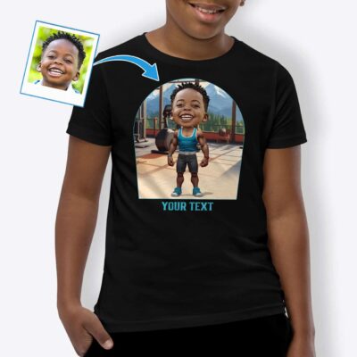 Custom Gym Shirt for Boys – Custom fashion tee Boy's T-shirts www.customywear.com
