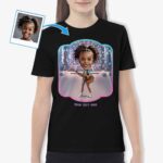 Custom T-shirts for Girl Guitar Players – Guitar T-Shirt for Niece – Young Kid’s Music Inspiration Tee Custom Gifts - Ai Guitar www.customywear.com 29