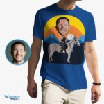 Custom Male Horse Rider Shirt | Personalized Equestrian Tee Men www.customywear.com 10