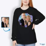 Najlepsze prezenty dla niej – Długorękawowa sztuka kwiatowa na zamówienie – Idealny pierwszy prezent dla dziewczyny Prezenty na zamówienie - Projektowanie florystyczne www.customywear.com 7