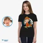 Personalized Pumpkin T-Shirt for Girls – Custom Halloween Costume Tee Custom Gifts - Halloween www.customywear.com 8