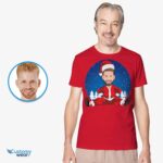 Embrace the Festive Spirit with Our Custom Santa Claus Man Sitting Shirt! Christmas Special www.customywear.com 10
