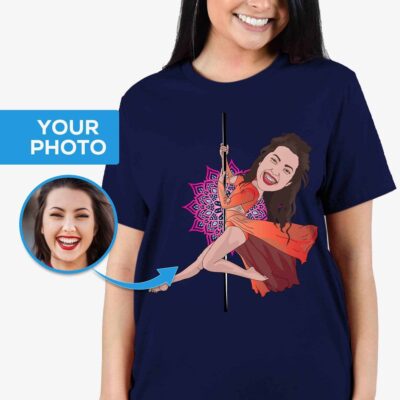 Get Sassy with Our Custom Sexy Pole Dancer Shirt T-shirts for Women www.customywear.com