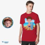 Benutzerdefiniertes Surfer Boy Jugend T-Shirt Jungen T-Shirts www.customywear.com 8