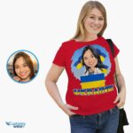 Personalized Ukrainian Woman Shirt – Show Your Support for World Peace in Ukraine T-shirts for Women www.customywear.com 10