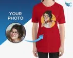 Personalized Violinist Shirt – Strike a Melodious Pose! T-shirts for Women www.customywear.com 8