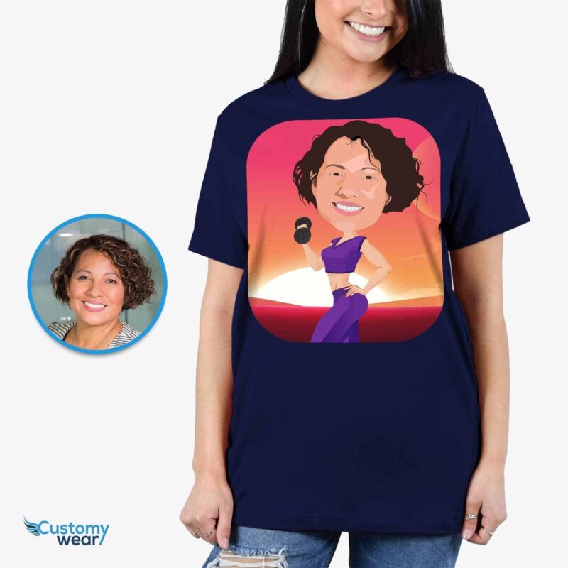 Personalized Gymnastics Workout Tee - vista 3