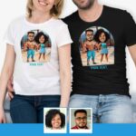 Funny Bodybuilder Couple’s Tee – Personalized T-shirt Couple www.customywear.com 6