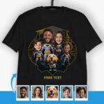 Passende Familienshirts – Künstlerisches Superhelden-T-Shirt Personalisierte Geschenke - Batman www.customywear.com 9