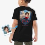 T-shirt super-héros pour jeunes – Vêtements super-héros araignée personnalisés Meilleures ventes www.customywear.com 6
