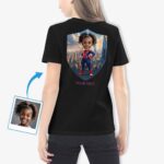 Προσαρμοσμένο T-Shirt για κορίτσια – Custom Art Spider Superhero Shirt Γενέθλια www.customywear.com 6