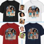 T-shirt de sport assorti pour toute la famille – Vêtements personnalisés Cadeaux personnalisés - ai Bodybuilder www.customywear.com 10