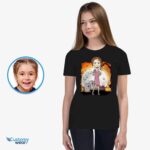 Personalized Zombie T-Shirt for All Ages | Custom Halloween Tee for Girls and More Custom Gifts - Skeleton www.customywear.com 10