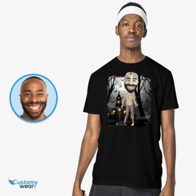 Personalized Zombie T-Shirt for All Ages | Custom Halloween Tee T-shirts For Men www.customywear.com 2